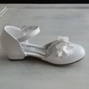 Smartfit Cici girls dress shoes white